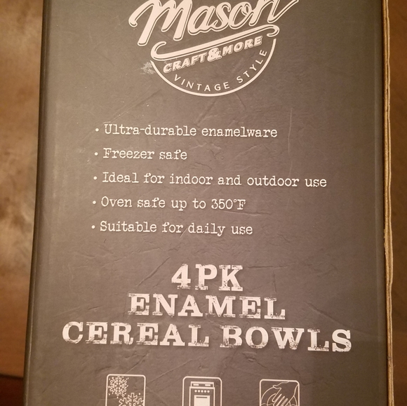 Mason 4 piece cereal bowl - Picture 3 of 3